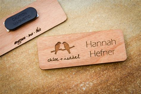 do it yourself name badges.